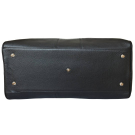 Кожаная дорожная сумка Campelli black 