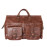 Кожаный саквояж Fabriano brown