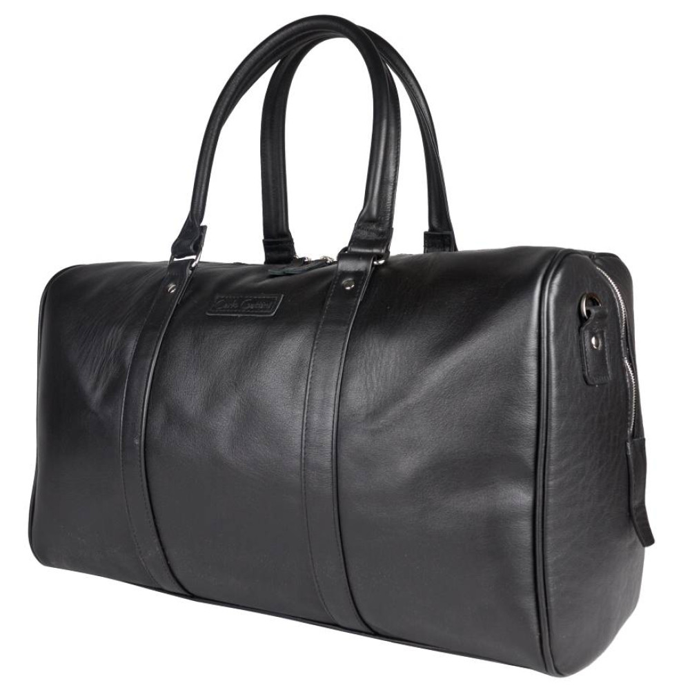 Кожаная дорожная сумка Brusson black (арт. 4030-01) Кожаная дорожная сумка Brusson black (арт. 4030-01)